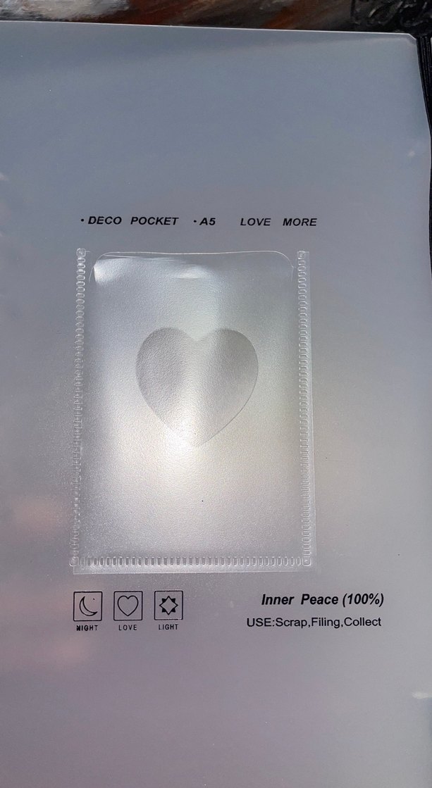 Şeffaf Binder - Görsel 2