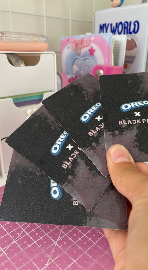 Blackpink fanmade oreo PC set - Görsel 2