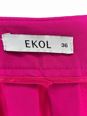 36 Beden pembe Renk Ekol Mini Etek %70 İndirimli.