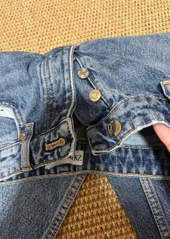 Kadın Gri Denim Regular Fit Jean - Görsel 4