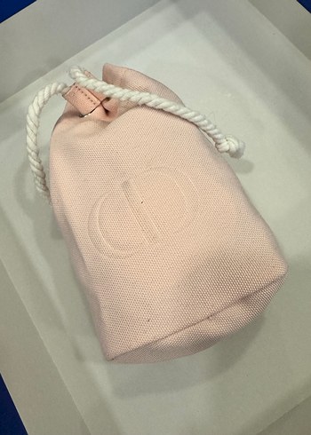 Pembe Bebek Çantası İpli Kapama - Görsel 3