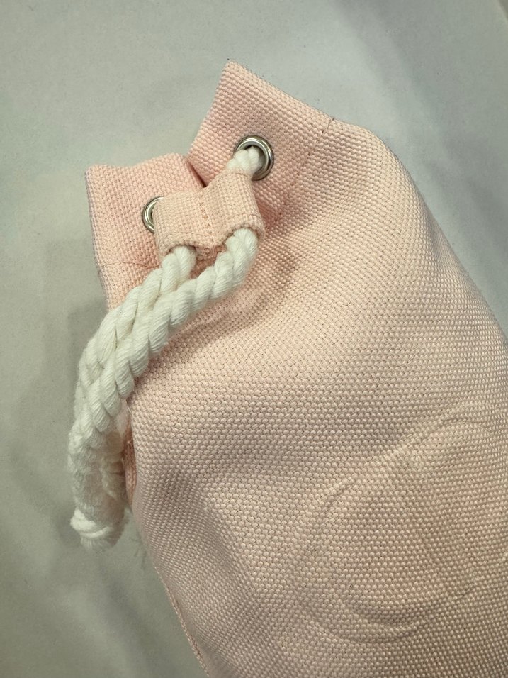 Pembe Bebek Çantası İpli Kapama - Görsel 2