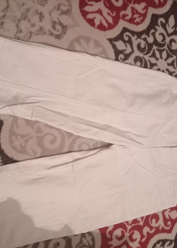 Trendyol & Milla Kadın Beyaz kot pantolon