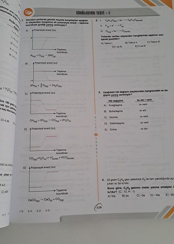 Kimya Soru Bankası 2. Oturum YKS