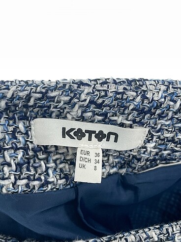 36 Beden çeşitli Renk Koton Mini Etek %70 İndirimli.