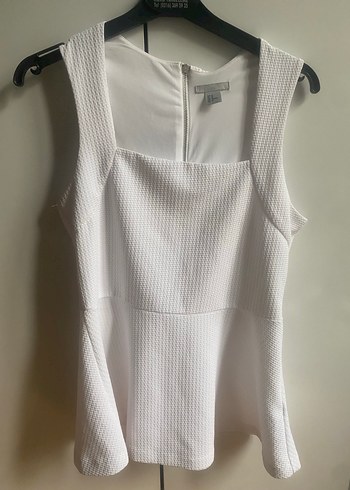 H&M Kadın Beyaz Midi blüz - Görsel 2