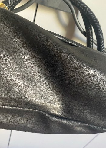 Armani kol çantası Gri Deri Kadın Çanta - AJ Logolu - Görsel 11