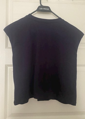 Düğmeli Lacivert Kadın Süet Bluz - Görsel 5