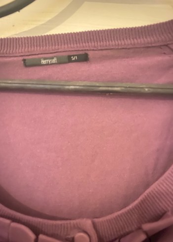 Pembe Fırfırlı  Hırka - Görsel 3