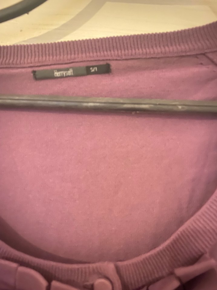 Pembe Fırfırlı  Hırka - Görsel 3