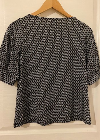 xs Beden H&M Gri Desenli Kadın Bluz