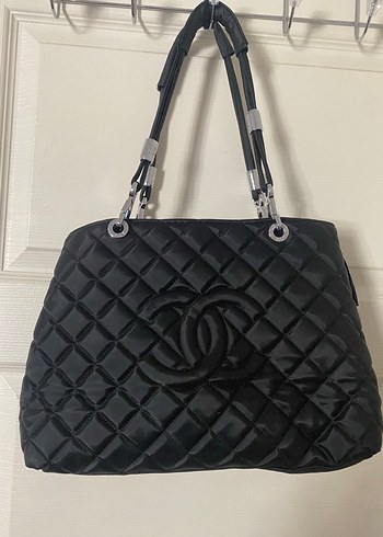Diğer Chanel Siyah İşlemeli Kadın Omuz Çantası