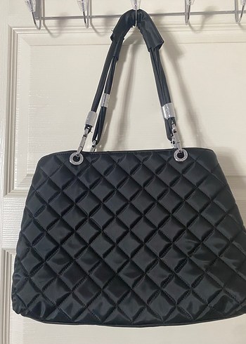 Beden Chanel Siyah İşlemeli Kadın Omuz Çantası