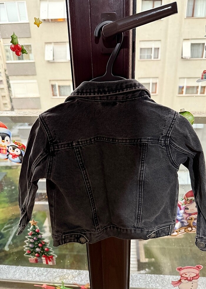 Zara Çocuk Kot Ceket - Görsel 3