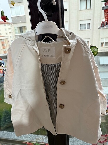 Zara Kız Çocuk Trençkot - Görsel 2
