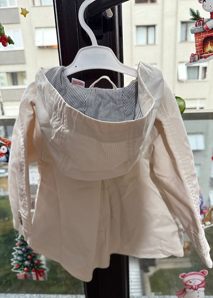Zara Kız Çocuk Trençkot - Görsel 3