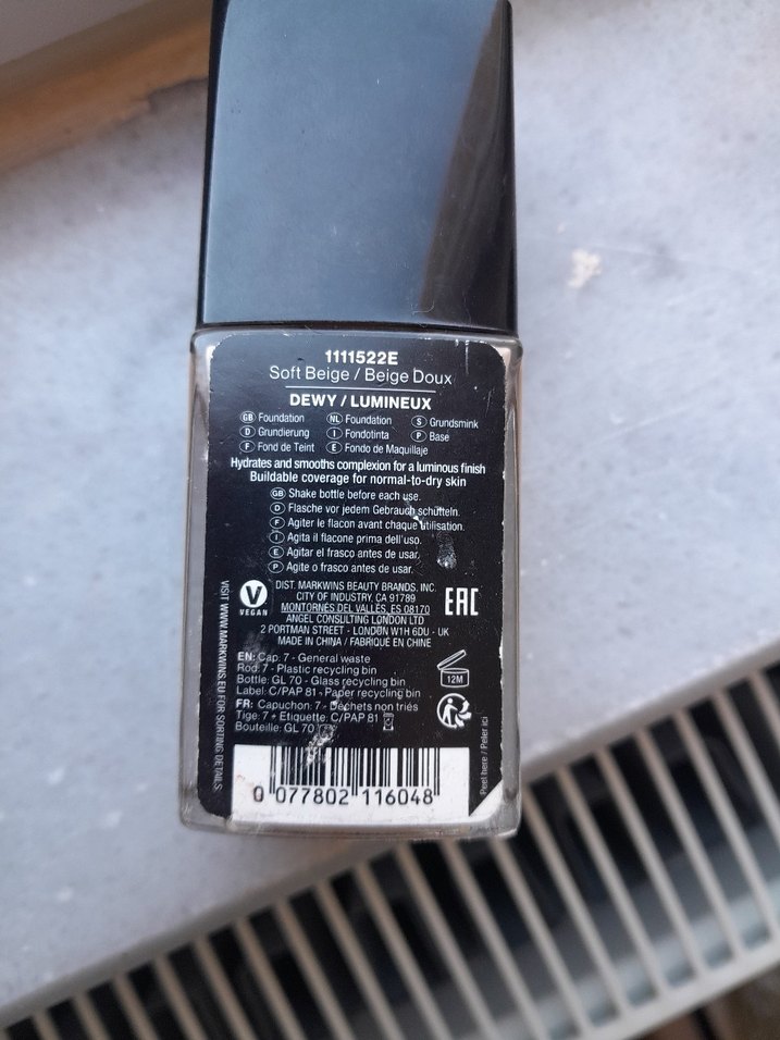 Wet n Wild Soft Beige Fondöten 28 ml - Görsel 2