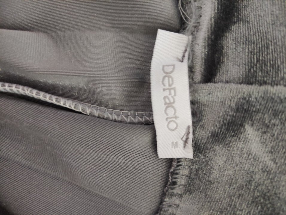 Gri Pliseli Uzun Kadın Etek - Görsel 3