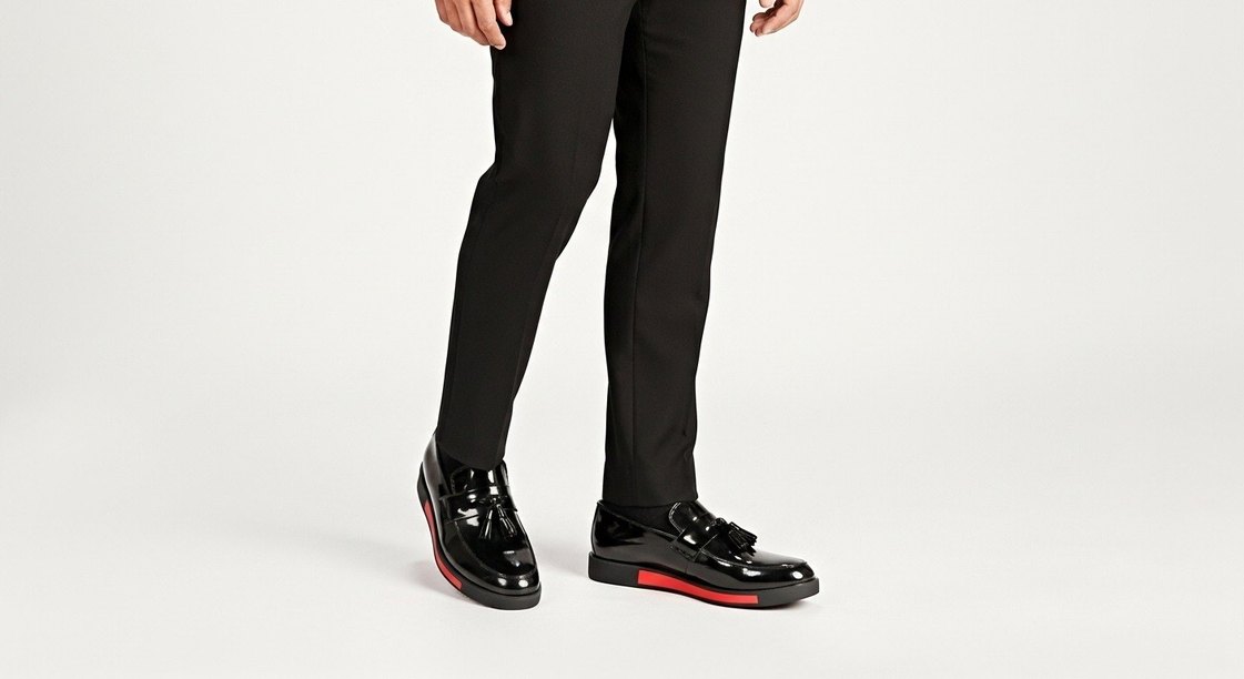 Parlak Siyah Tokalı Erkek Özel Ayakkabı - Görsel 2