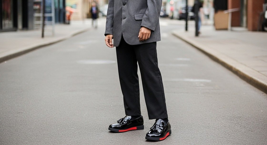 Parlak Siyah Tokalı Erkek Özel Ayakkabı - Görsel 3