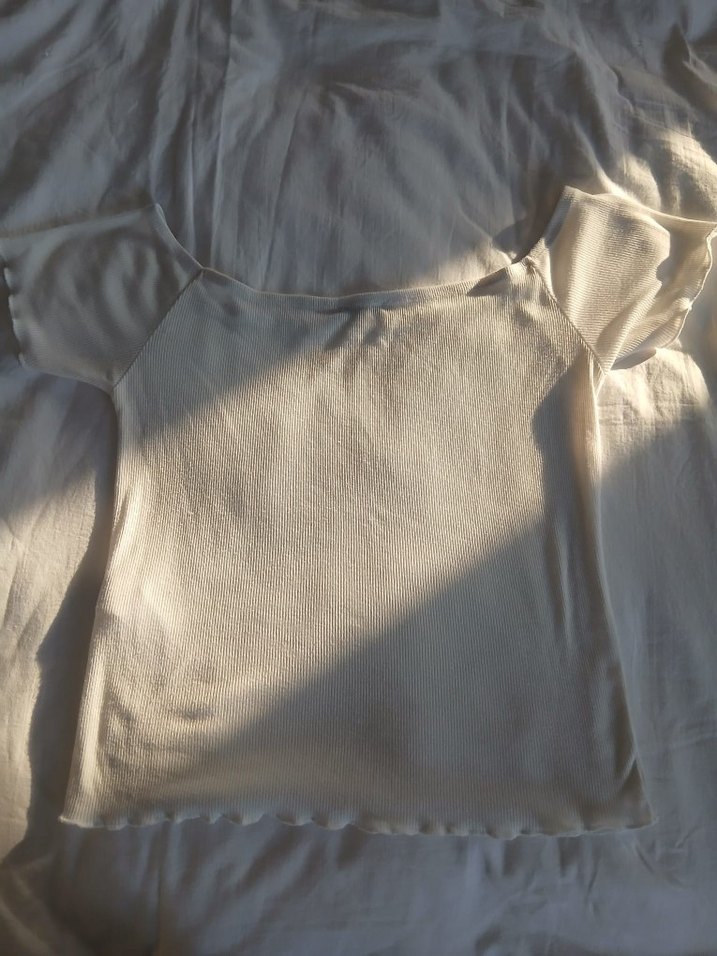 Collezione Beyaz Kayık Yaka Bluz - Görsel 2