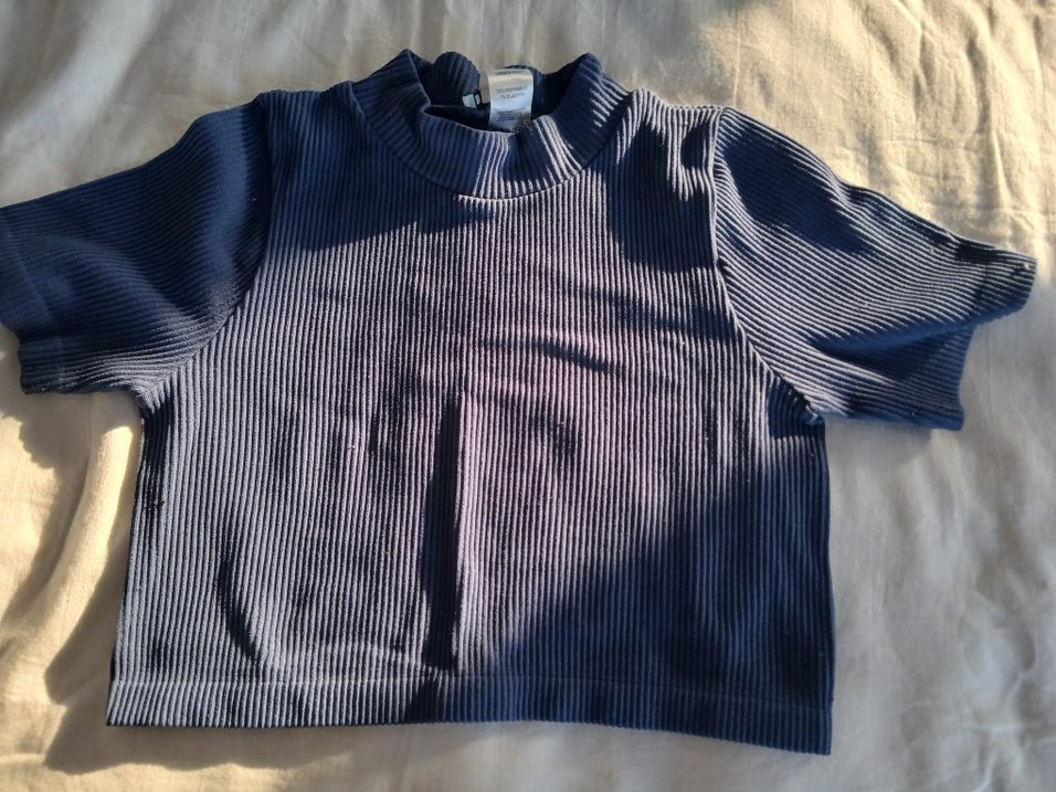 Addax Mavi Fitilli Kadın Bluz - Görsel 3