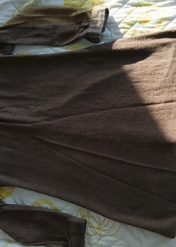 Düğmeli  Oduncu Kumaş Uzun Gömlek - Görsel 5