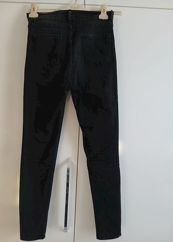 Siyah Kadın Skinny Esnek Pantolon - Görsel 6