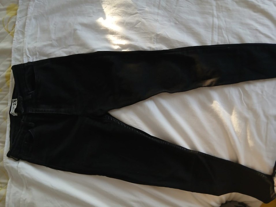 Siyah Kadın Skinny Esnek Pantolon - Görsel 2