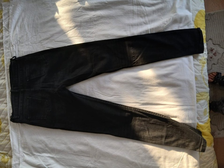 Siyah Kadın Skinny Esnek Pantolon - Görsel 3