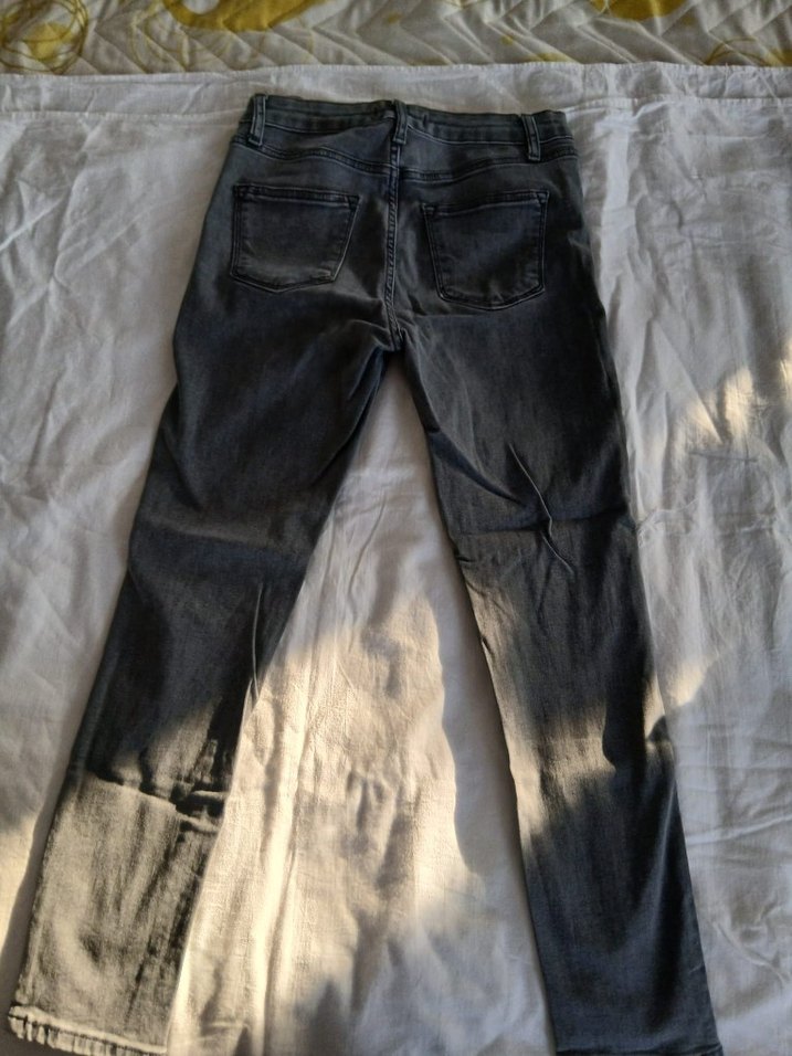 Addax  Gri Kadın Denim Midi Boy  Jean - Görsel 3