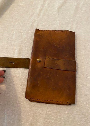 Deri Bohem Kadın Cüzdanı - Görsel 3