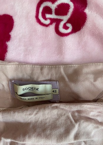 Societa Pembe Salaş elbise
