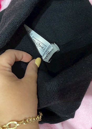 Beden siyah Renk Guess Kadın Siyah Örgü Bere