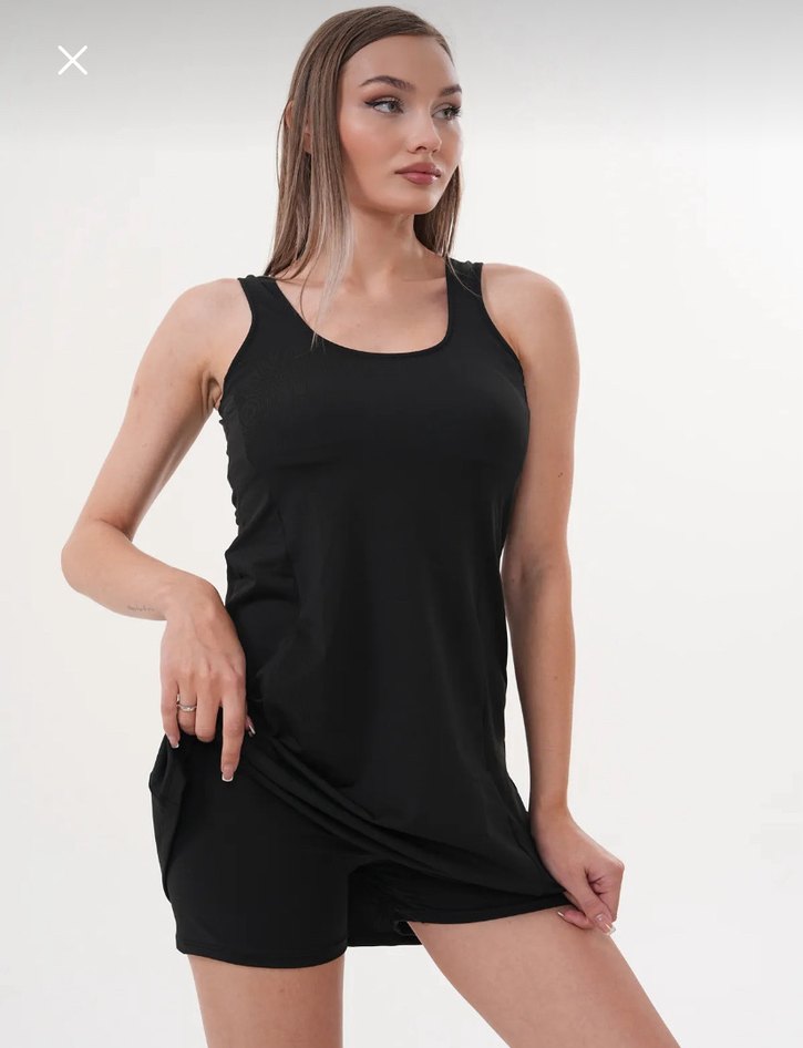 Siyah Mini Kolsuz mayo - Görsel 3