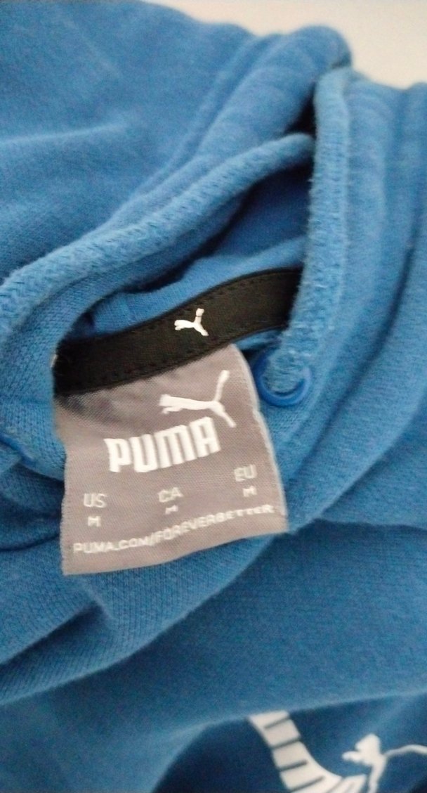 Erkek Mavi Kapüşonlu Sweatshirt - Görsel 4