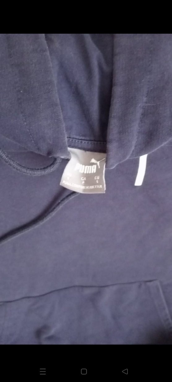 Erkek Lacivert Düğmeli Sweatshirt - Görsel 2