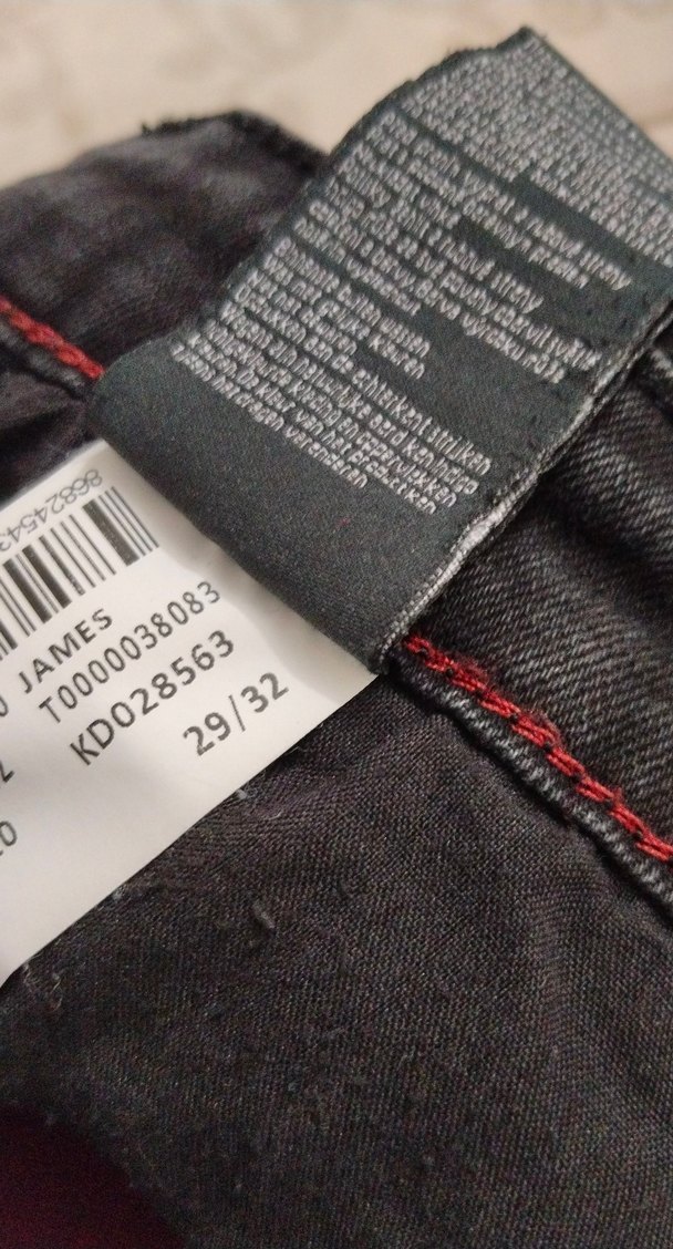 Erkek Siyah Slim Fit Denim Pantolon - Görsel 3