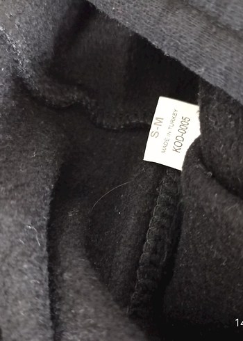 m Beden siyah Renk Siyah Kapüşonlu sweatshirt