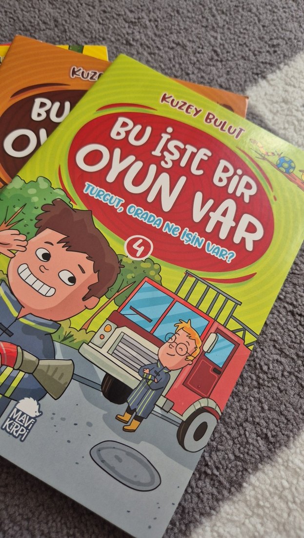 Bu İşte Bir Oyun Var Çocuk Kitapları Seti - Görsel 2