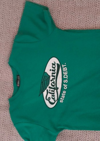 Yeşil Kısa Kollu tişört - Görsel 4