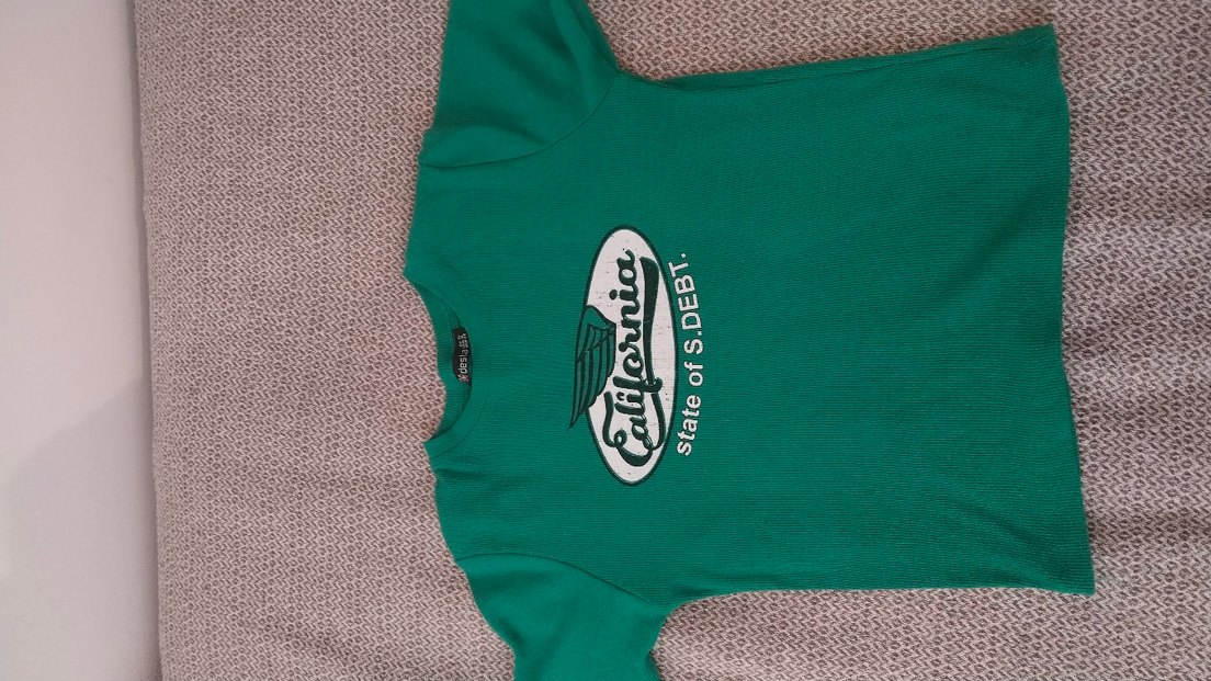 Yeşil Kısa Kollu tişört - Görsel 2