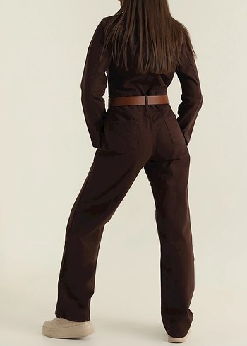 Kemerli Kadın Tulum - Görsel 2