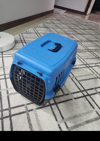 Koyu Mavi Sırt Çantası Evcil Taşıyıcı 
kutu ve tasma3lü set - Görsel 5