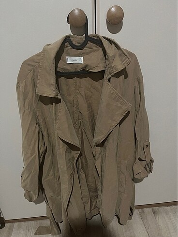 Mango camel trençkot