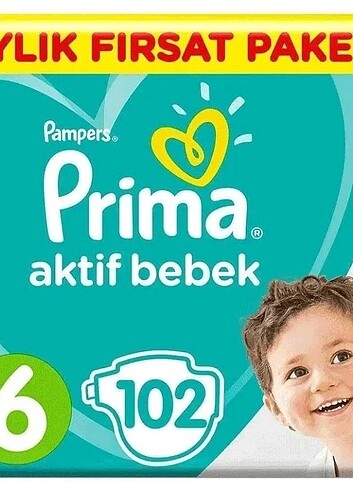 Prima Aktif Bebek - 6 Numara