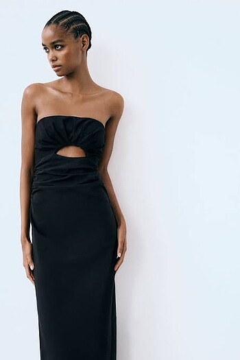 Zara Zara cut out elbisr