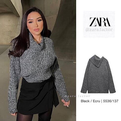 Zara kalın kazak