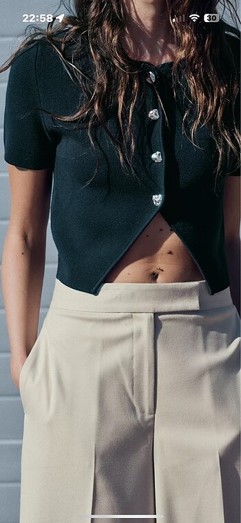 Zara Zara triko top