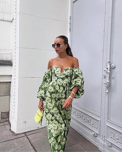 Zara Zara desenli elbise